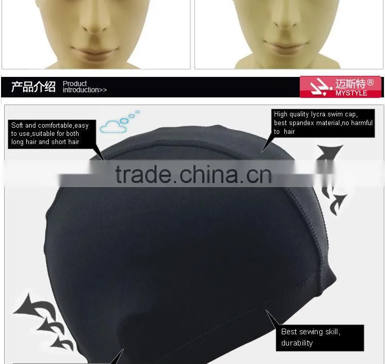 China cheap cute kids swim caps