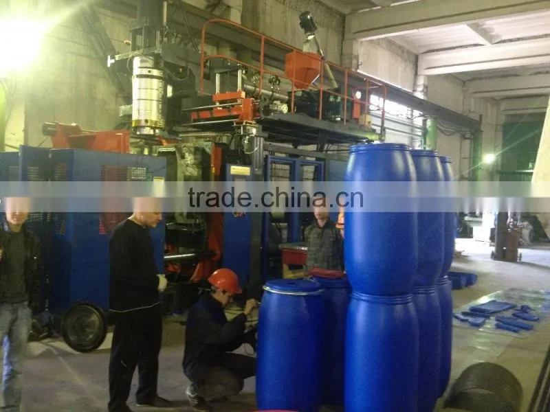 plastic drum application moulding machine/ HDPE drum blowing machine