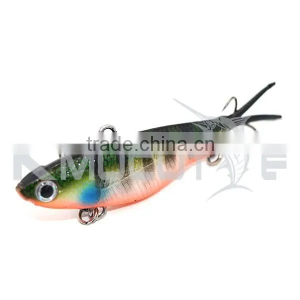 CS002 soft VIB fishing lure Lead shad lure soft fishing lure 9.5cm TPR material