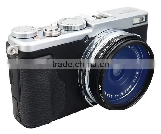 Aluminium Lens Hood JJC LH-JX70II 49mm Lens Hood BlackFor Fujifilm