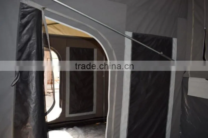Heavy duty high quality polycotton camper trailer tent camp let trailer tent for sale