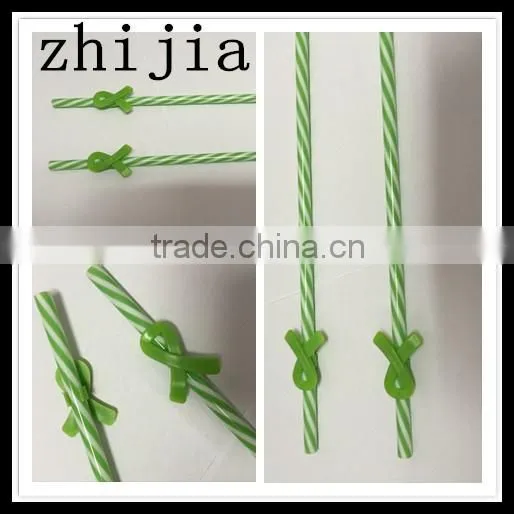 Hard Plastic pp drinking straw for Christmas