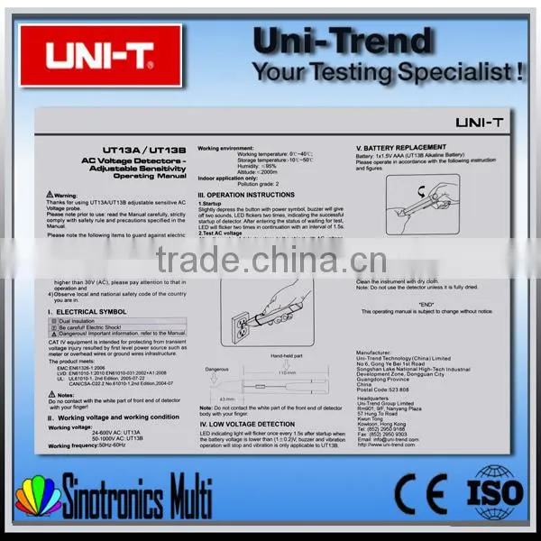 Best Digital multimeter UNI-T UT13B
