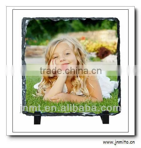 SH19 folk art sublimation slate as souvenior / Square small size