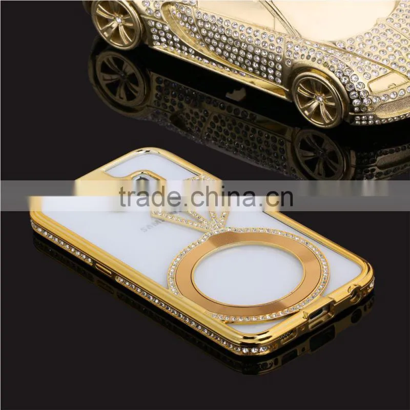 Luxury Diamond Aluminum Case for Samsung Galaxy S6