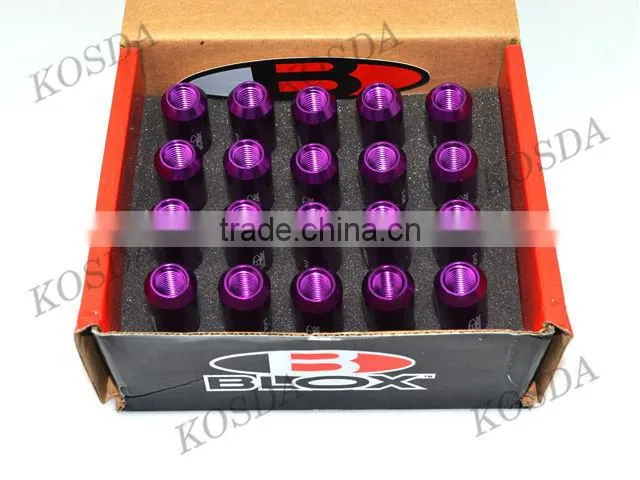 Aluminum Extended Wheel Nut
