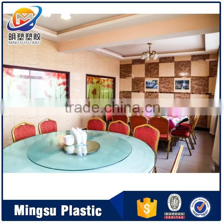 China natural hot selling commercial pvc wall panel for restaurant