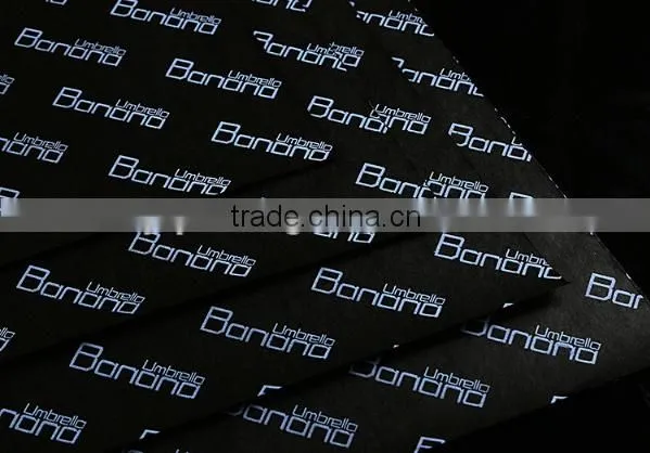 Black tissue paper for clothes