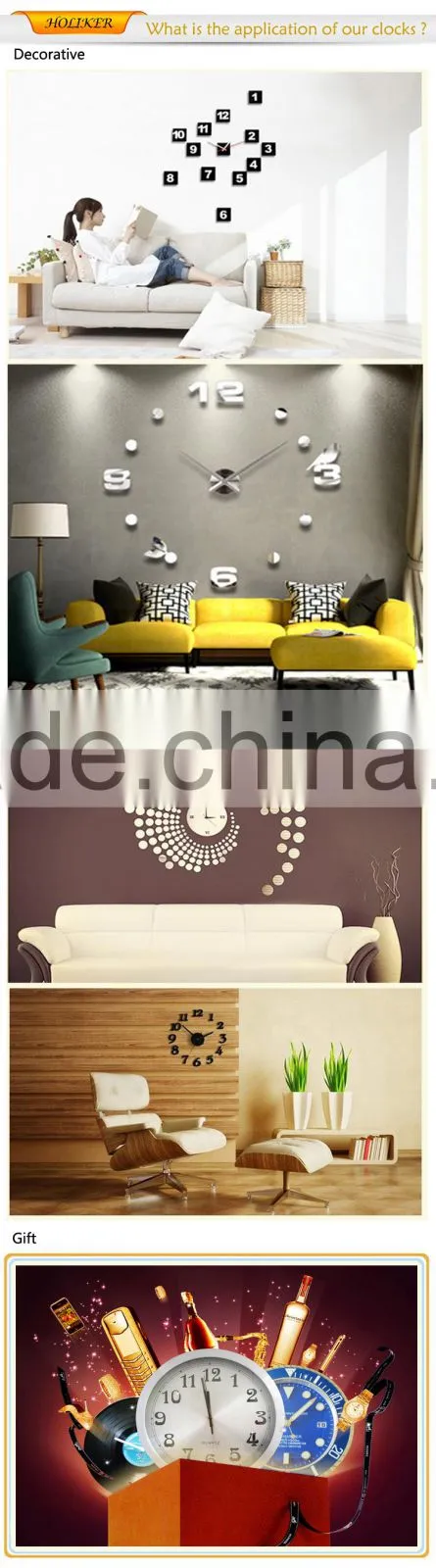 lover acrylic wall clock diy for living room wall decor