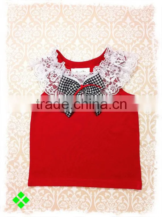 Wholesale price in OEM high quality elegent fashion blouse in lace MIX Color bowknot