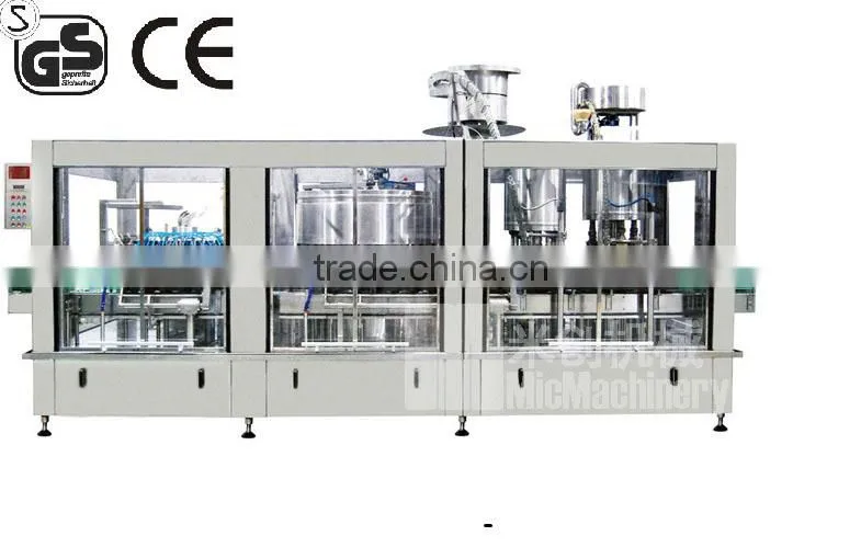 MIC 30-24-8-8 4 in1 automatic glass bottle filling wine machine
