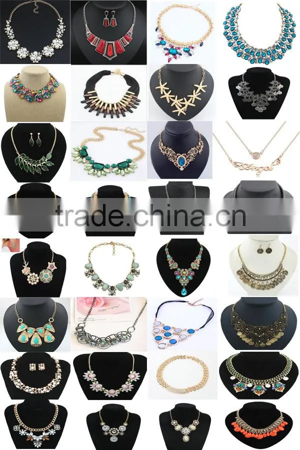 Alibaba china supplier chunky fashion necklace