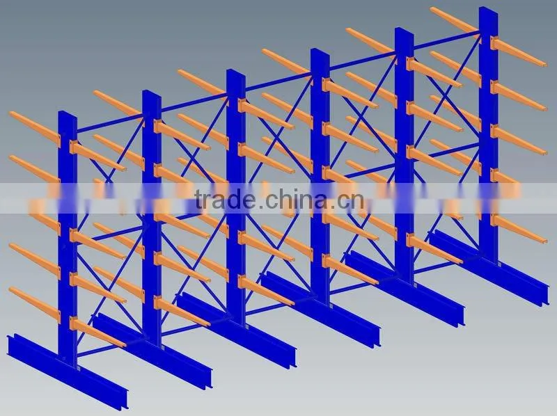 Commercial heavy duty racks Heavy Duty Cantilever lumber Rack
