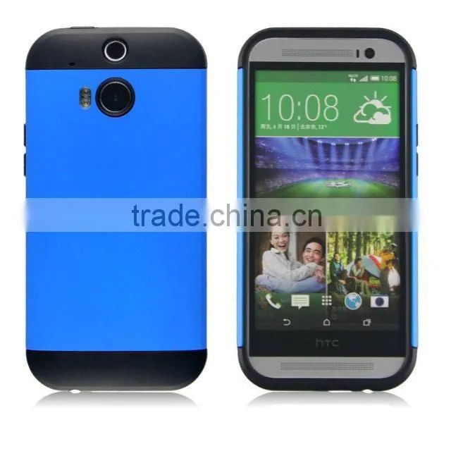 HYBRID SHOCKPROOF TPU MOBILE PHONE CASE COVER FOR HTC ONE M8