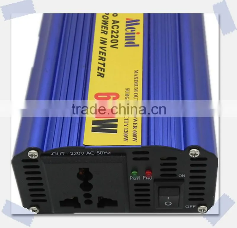 China manufacturer supply high quality solar inverter 600w 1200w dc ac inverter