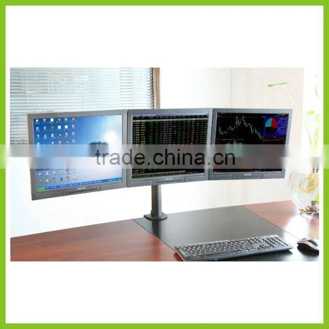 LCD482-T Desktop LCD Mount for Triple Monitors