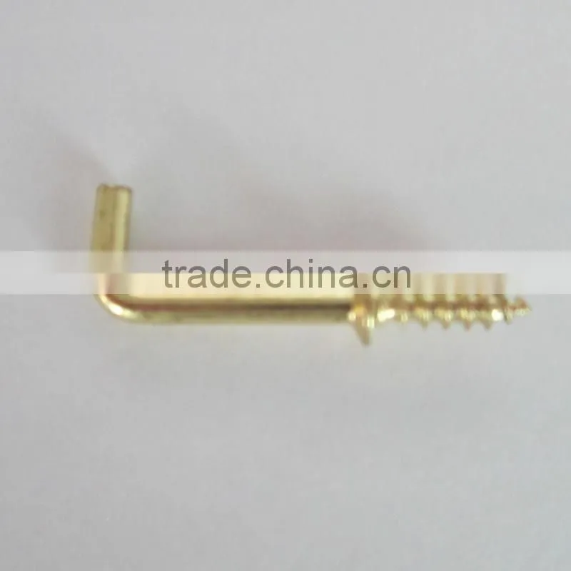 Fashionable Different lengths L shaped screw hook In Bulk Price From China Factory