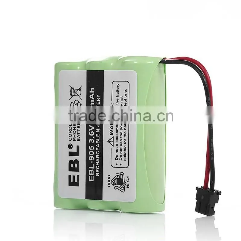 EBL BT-905 Cordless Phone Replacement Batteries for Uniden BT-800 , BP-800 , BT-905 , BP-905
