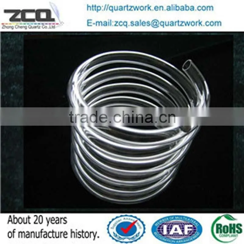High Precision Quartz Glass Helix Tubes For Sale