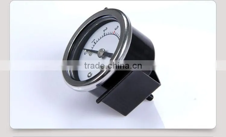 80mm double pointer bimetallic temperature pressure gauge