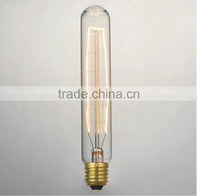 Vintage Cylinder Amber Filament Bulb Edison lamp bulb