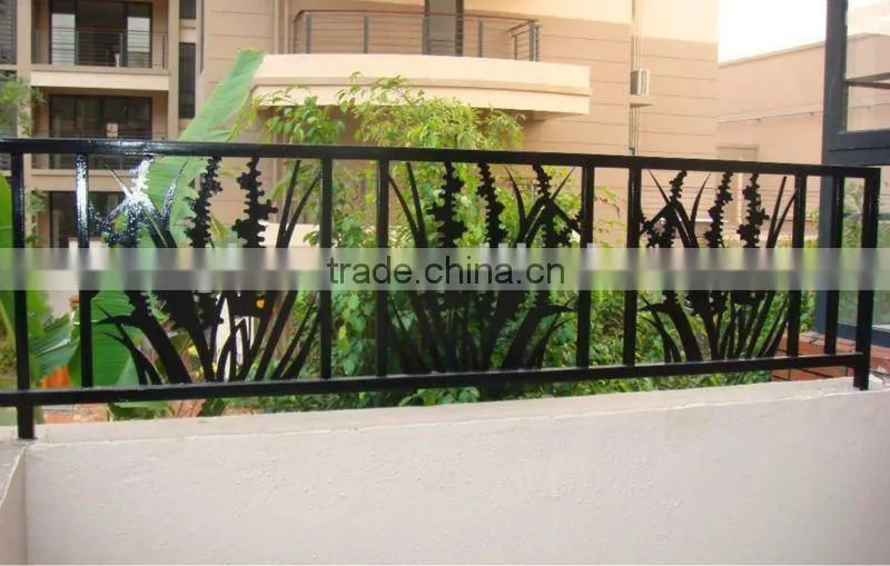 modern galvanized rod iron balcony rail design new