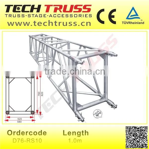 Aluminum Triangle Truss , Girder Truss, Roof Tent Truss For Show