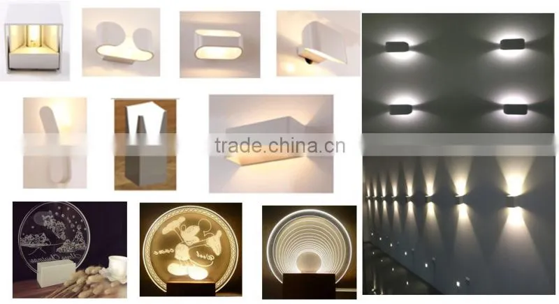 2015 NEW CE Rohs White led reading light wall mounted