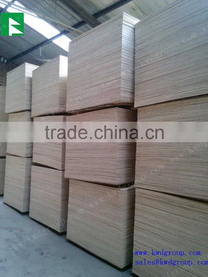Poplar Plywood with a melamine face