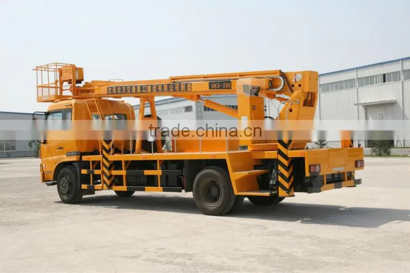 KaiFan Brand 28M Telescopic Boom (DONGFENG) Aerial Working Platform