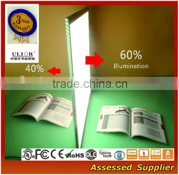 Double side luminous 2x2 LED panel light 60x60 with CE FCC ROHS certification P2-142