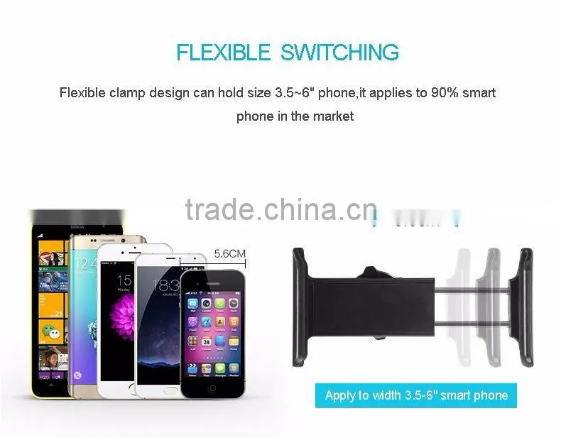 2016 Dongguan Factory wholesale new design universal air vent magnet car holder for iPhone