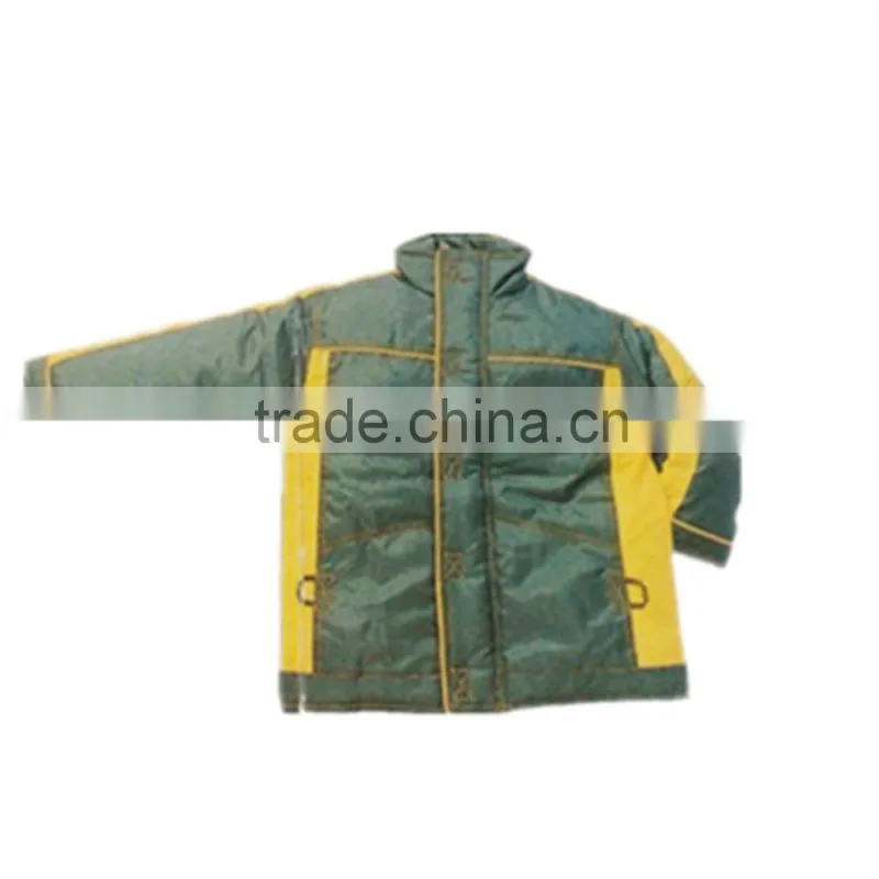 Microfiber PU Winter Padding Children Parka
