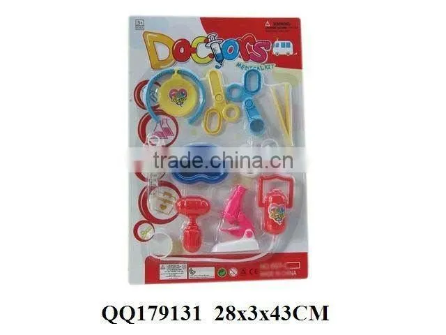 Plastic funny medical play set