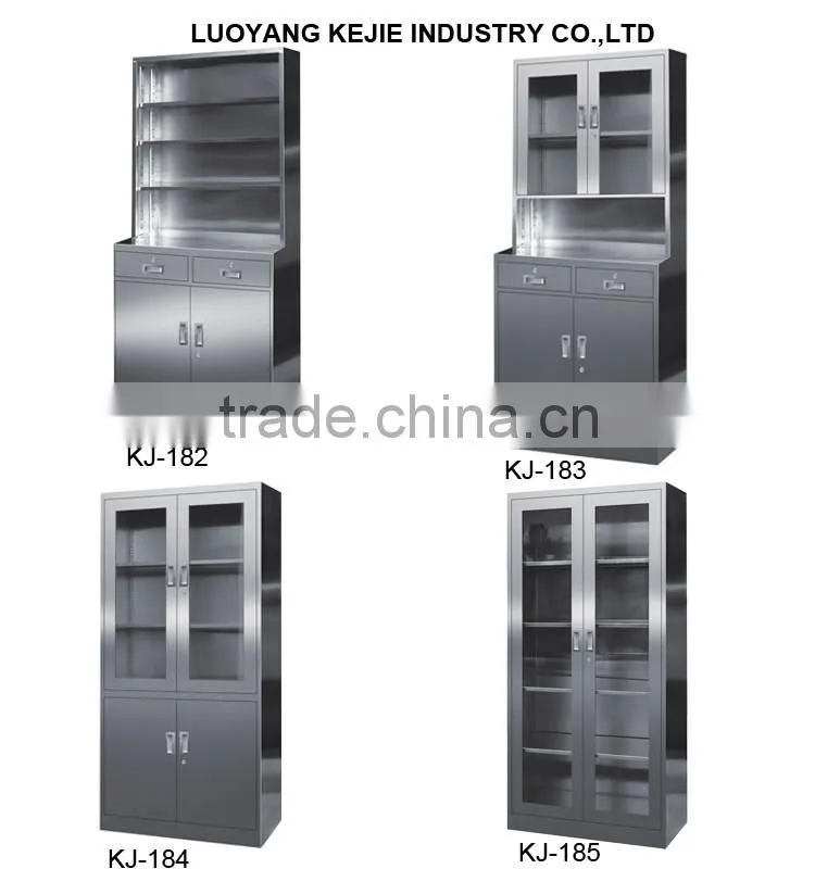 Electrostatic Powder Coating OEM medical drawers cabinet,chemical storage cabinet,spare parts cabinet