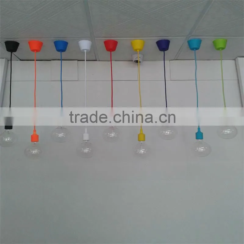 colorful braided wire H03VV-F( textile wire )