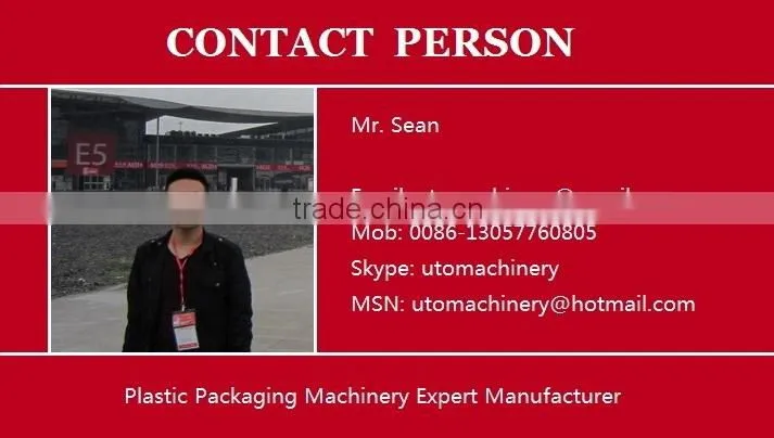 bag maker Two-Layer Full-Automatic plastic Bag Making Machine with running belt