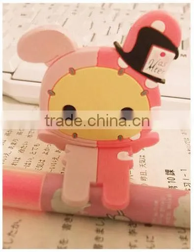 Earphone Cable Bobbin Winder Wire Organizer cat and rabbit cord holder