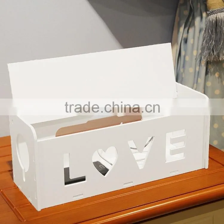 wood carved moving outlet box plastic dustproof wall socket box