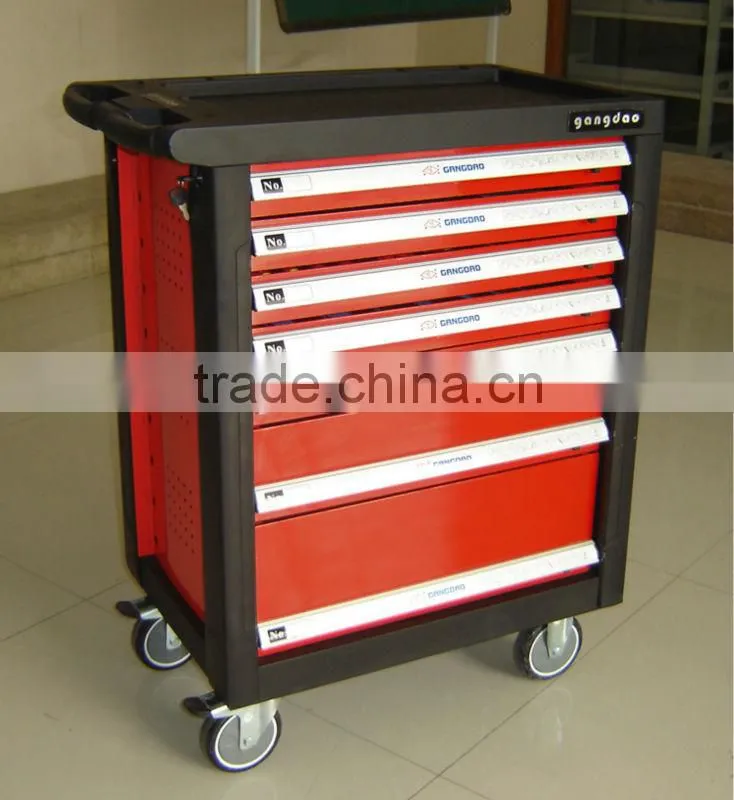 tool cabinet with hand tool set