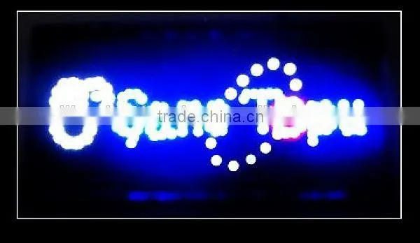 Indoor programmable Scrolling Led Sign Salon