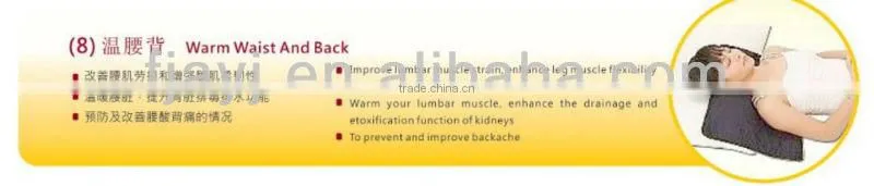 Hot moxibustion far infrared thermal mattress
