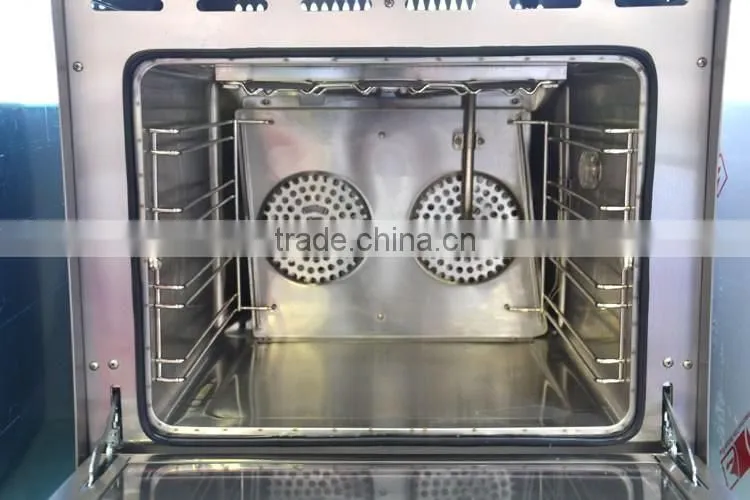 Commercial bakery equipment 4 trays naan tortilla bread making halogen convection oven