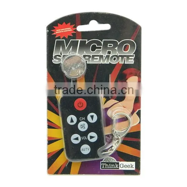 Mini Universal TV Remote Controller With Keychain