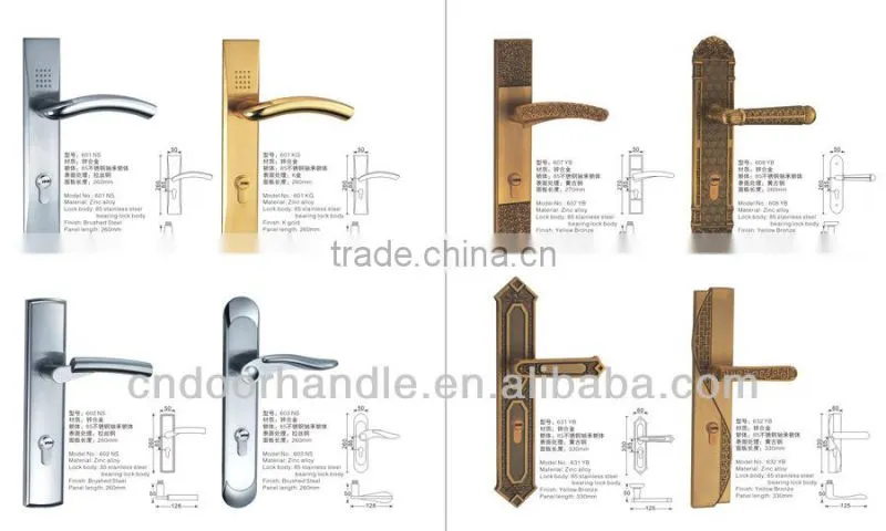 Special Design Hotel Door Hardware for Timber Doors, Wooden Door Handles