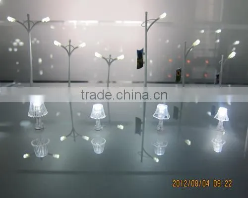 plastic building material outdoor light