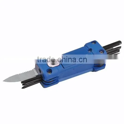 DIKE multi tool with led, multi swiss knife, multi-functional tool set