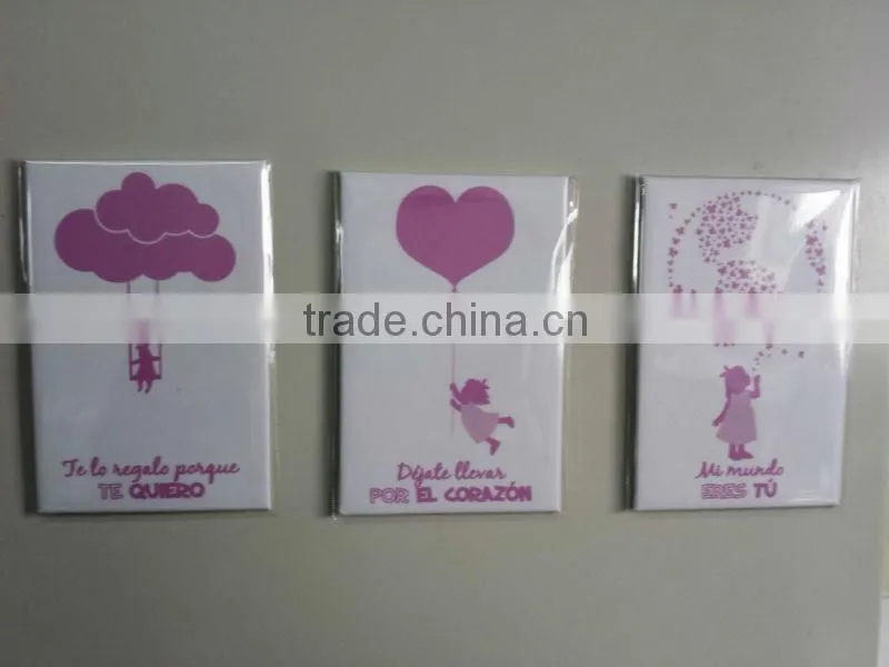 Tourist souvenirs Fridge tin magnets Iron Magnets