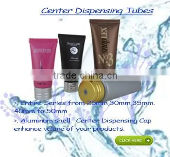 Cosmetics Plastic Container , 80ml 100ml 120ml Cosmetic Packaging Tube for Cleansing Milk