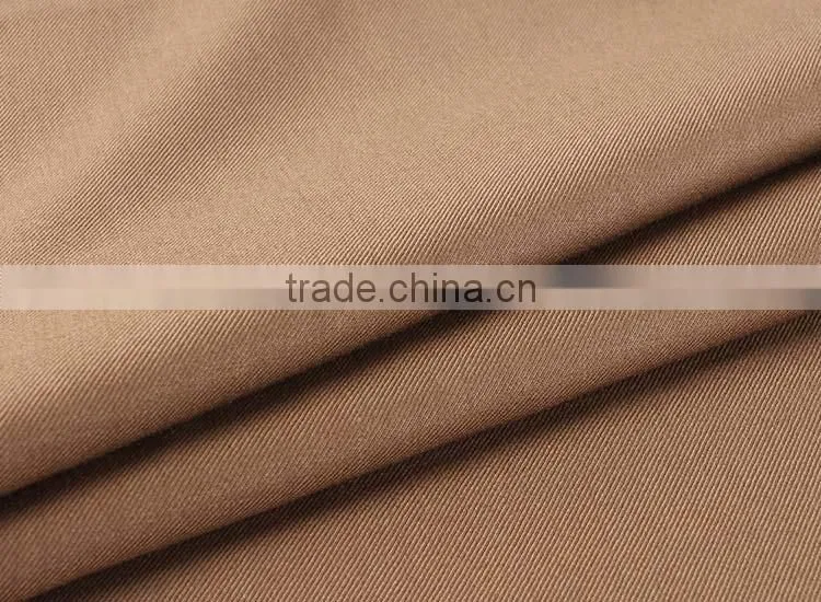 Dress fabric supplier Soft tr tropical factory polyester velvet fabric with burnout tricotine suiting fabric